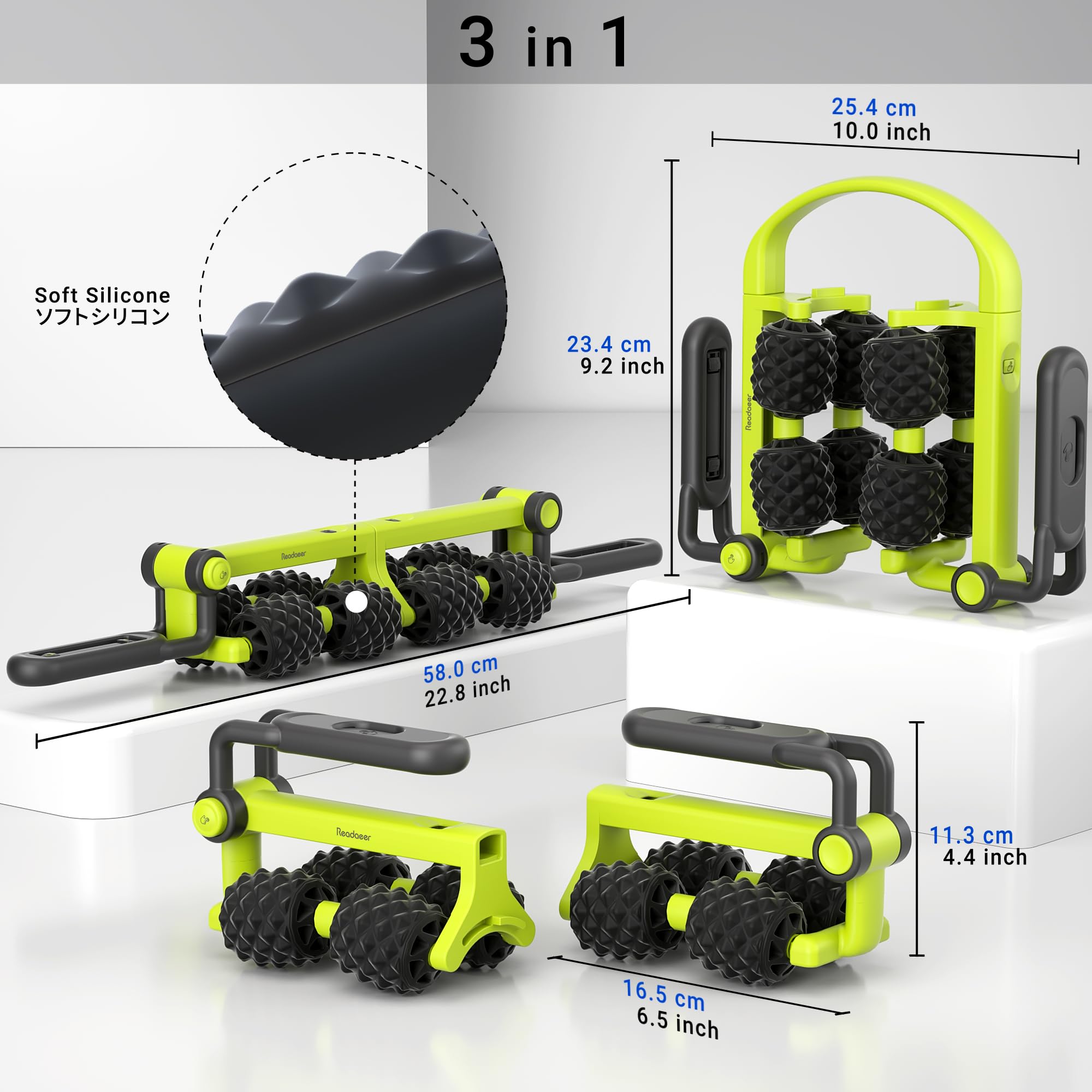 Reodoeer Foam Roller Black 黒 Reodoeer Foam Roller Black 黒