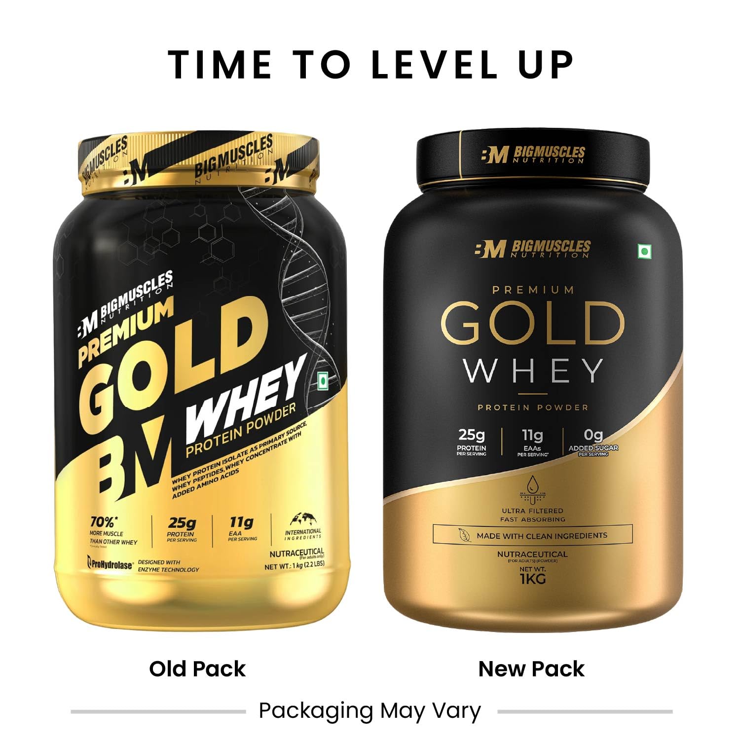 Bigmuscles Nutrition Premium Gold Whey [1Kg, Malai Kulfi] Informed Choice UK Certified | Isolate Whey Protein Blend | 25g Protein | Natural Ingredients Only — Amazon image 7