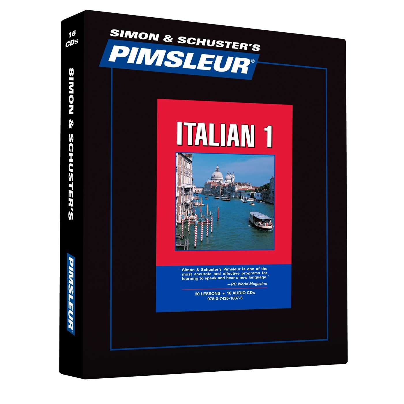 Italian I, Comprehensive: Learn to Speak and Understand Italian With Pimsleur Language Programs
