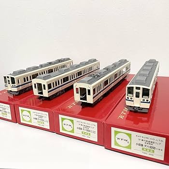 カツミ　小田急1000系　4両セット　完成品 31794＞小田急1000形（赤・車番選択式）4両編成セット（動力付き