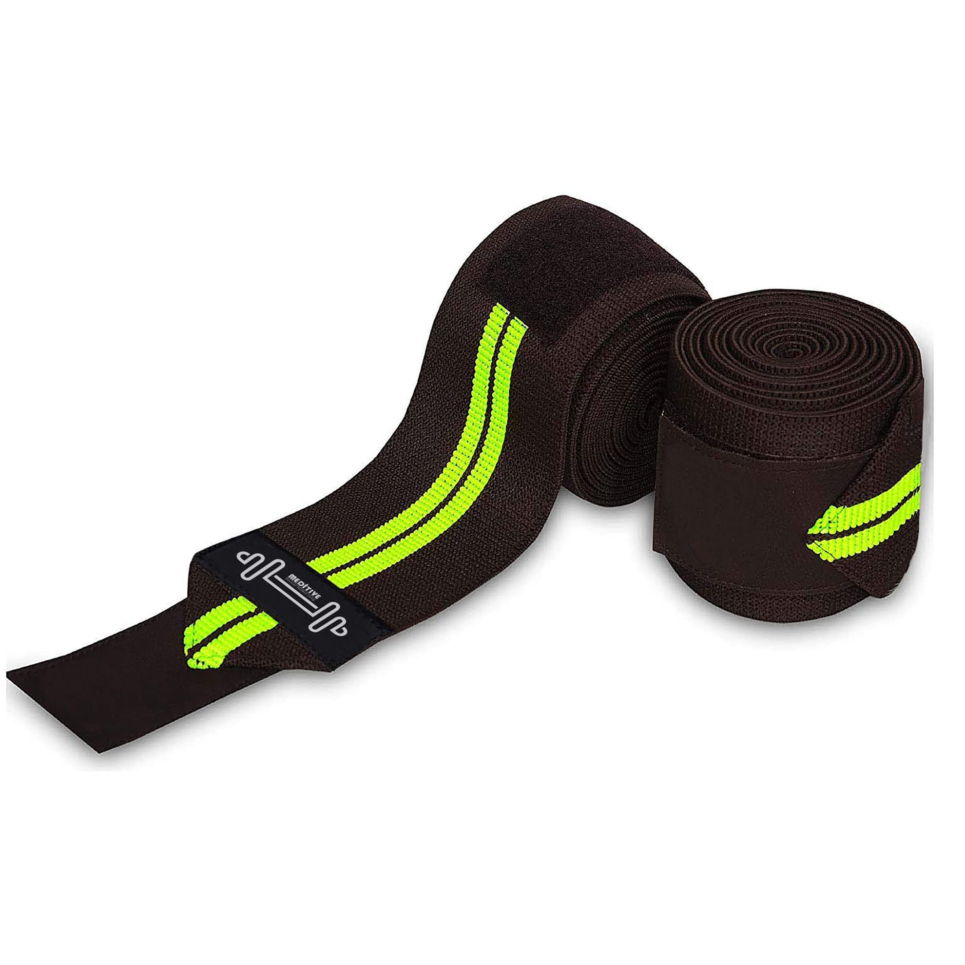 MEDITIVEGym Wrist Support with Thumb Support Grip Gloves, Weight Lifting, Body Building, Sports Activities, Crossfit etc. Universal Size fits Both Men and Women (Pair)