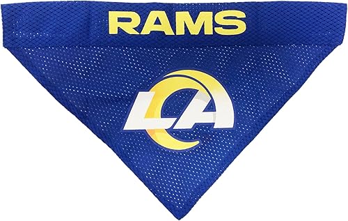 Vista 75 de Bandana reversible de la NFL para perros y gatos. Bufanda, bandana del equipo de malla y bordado superior. Cumpleaños de perros, juegos de fútbol