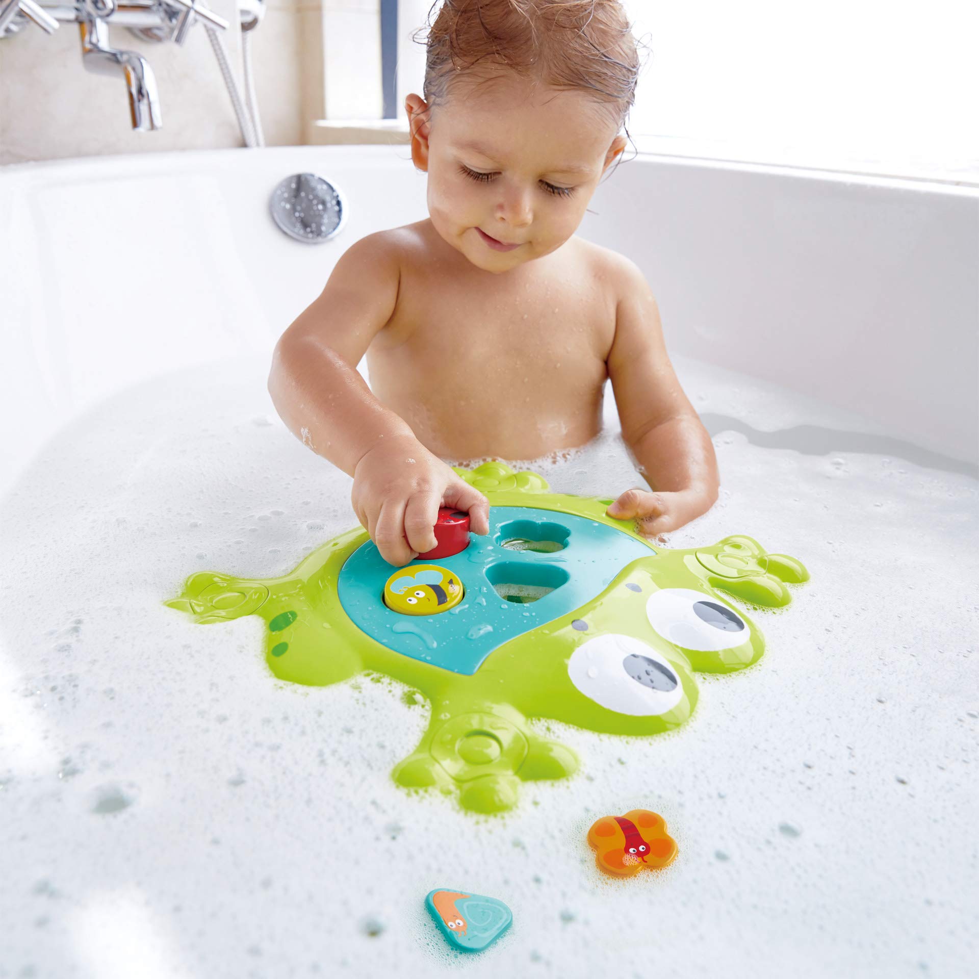 Hape E0209,Pl, Nakarm Mnie Żaba Do Kąpieli E0209