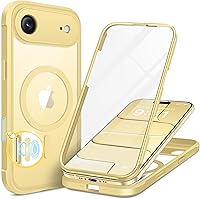 Vista 55 de BERFY Funda para iPhone Air, compatible con MagSafe, protector de pantalla de privacidad integrado y protección de cámara, cuerpo completo