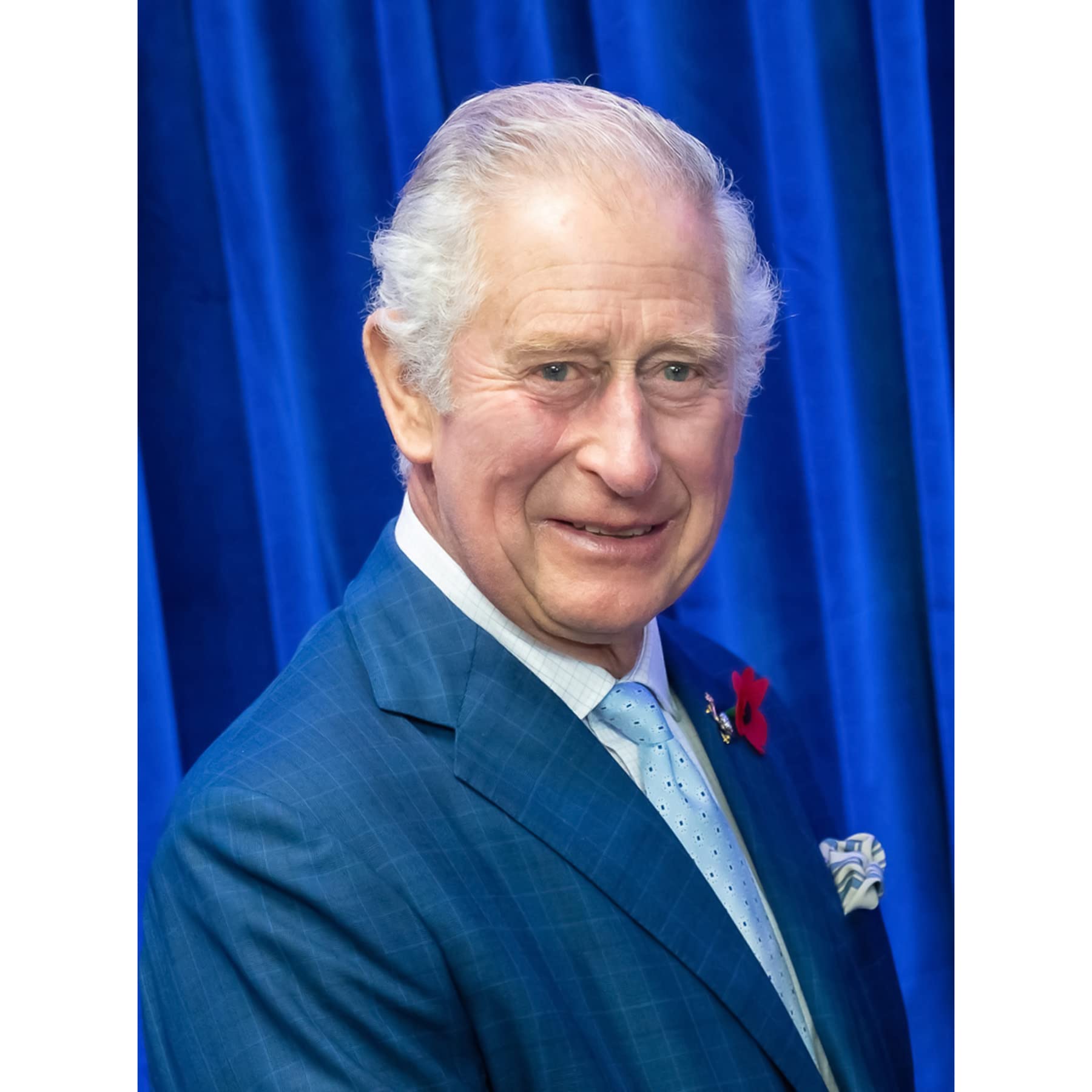 Artery8 King Charles III Third of England Scotland United Kingdom Glasgow Photo Art Print Canvas Premium Wall Decor Poster Mural