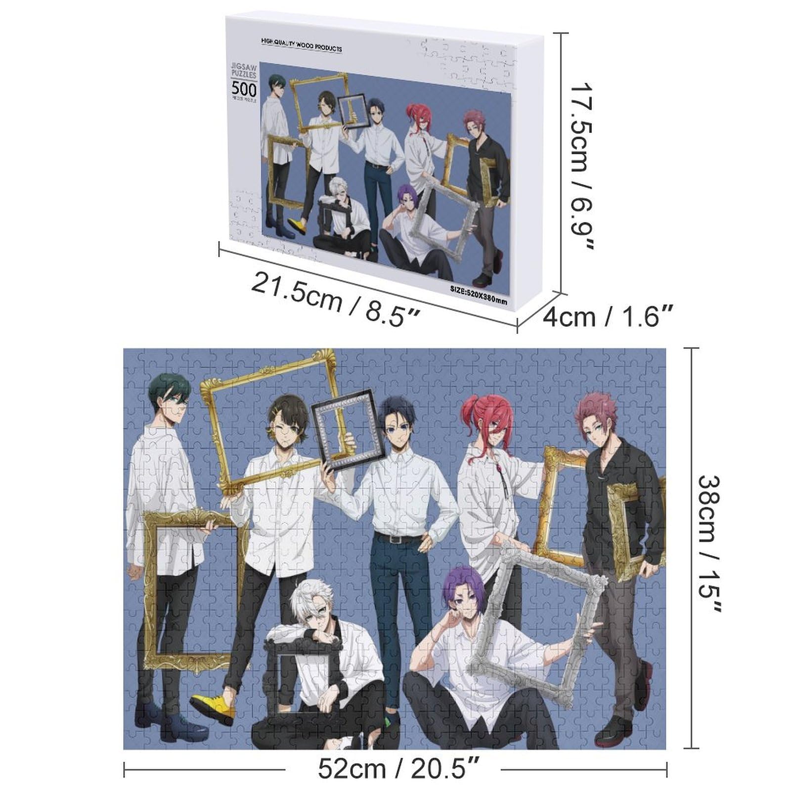 Amazon | ブルーロック ジグソーパズル 500ピース 益智減圧玩具 木製 Amazon | ブルーロック ジグソーパズル 500ピース 益智減圧玩具 木製