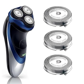 SH30 Replacement Heads for Philips Noreloc Series 3000, 2000, 1000 Shavers and S738 Click and Style, Blades for Norelco S1560, SH30 Blades