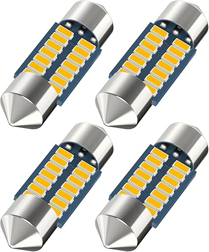 Serundo Auto DE3175 - Bombilla LED para automóvil de 1.220 in, 1.22 pulgadas, DE3021 DE3022 DE3023 6428 6430 7065, bombilla LED interior utilizada