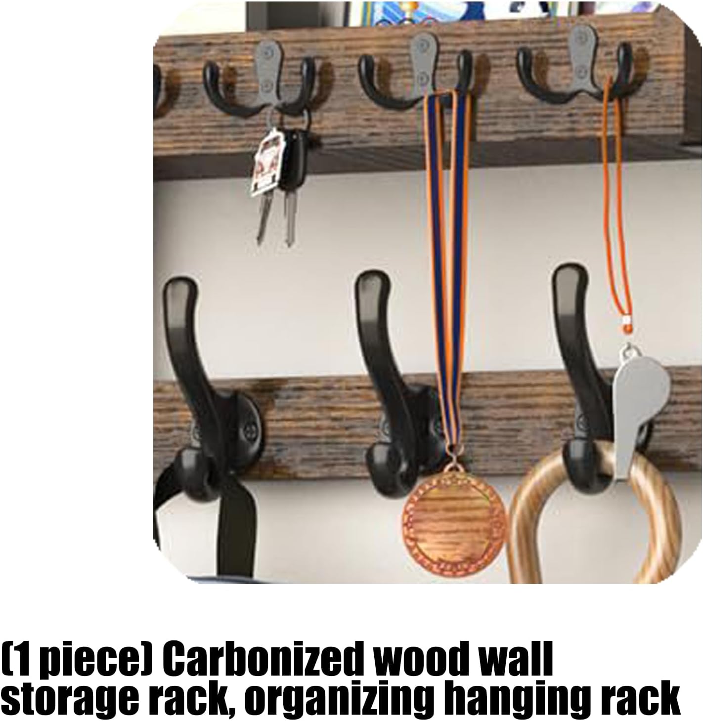 モダンな木製壁掛け収納ラックリビングルームベッドルームオフィス装飾用の頑丈な金属フレーム付きクイック組み立て壁棚