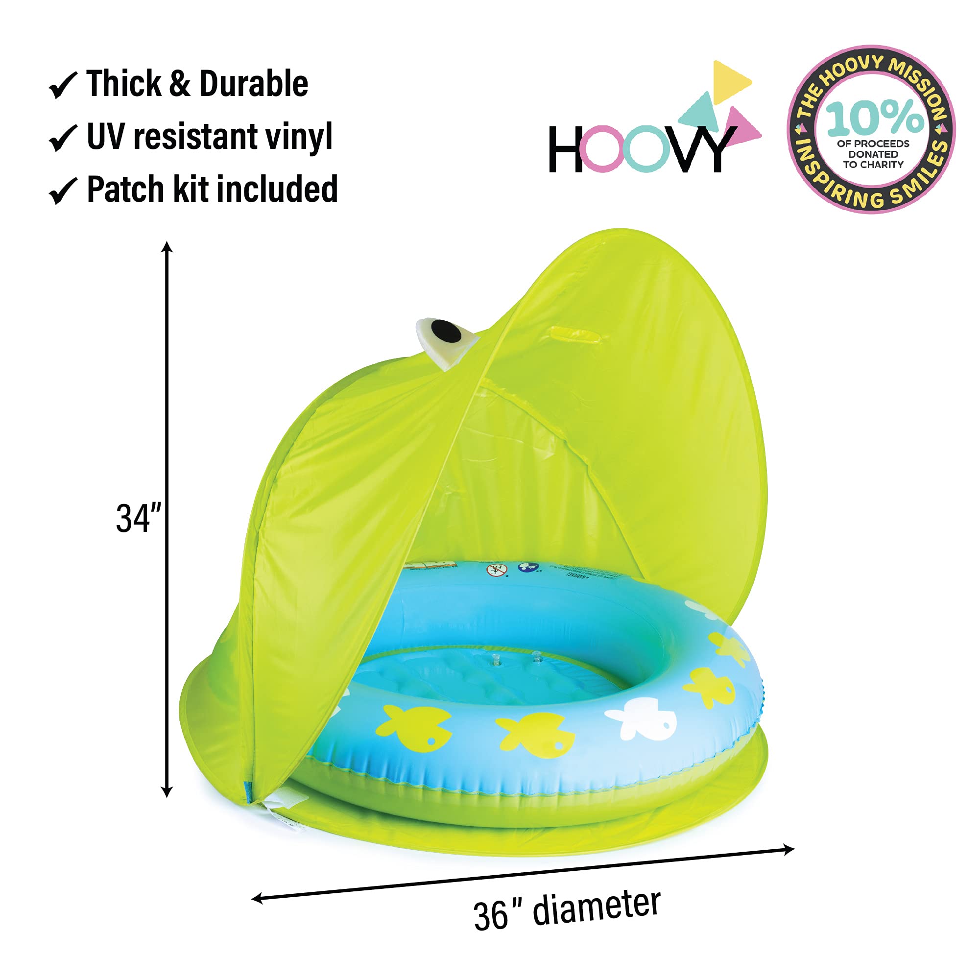 Baby Pool with Canopy Baby Splash Mat with Canopy Baby Pool with