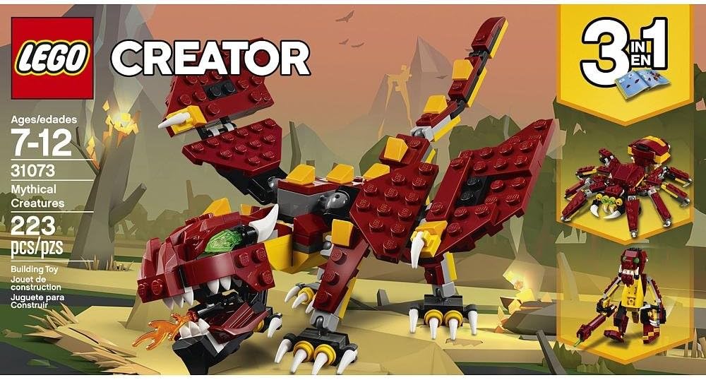 LEGO Creator 3in1 Mythical Creatures 31073 Building Kit (223 Pieces) - Image 7