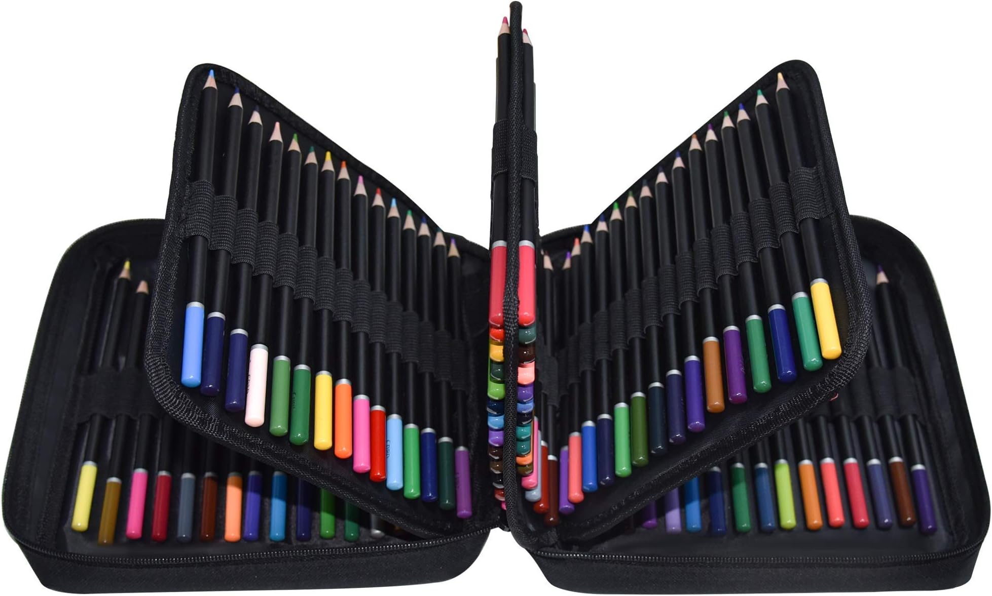 OrionstarColouring Pencils Set of 120 Colors with Zipper Case for Adult Artist Beginner, Vibrant Numbered Pencil with Premium Soft Core for Professional Drawing Art, Sketching, Shading, Coloring Book