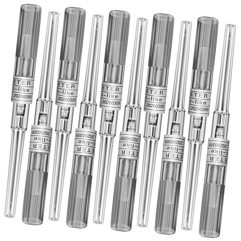 Agulhas para piercing com cateter WZPB 16G, 10 unidades