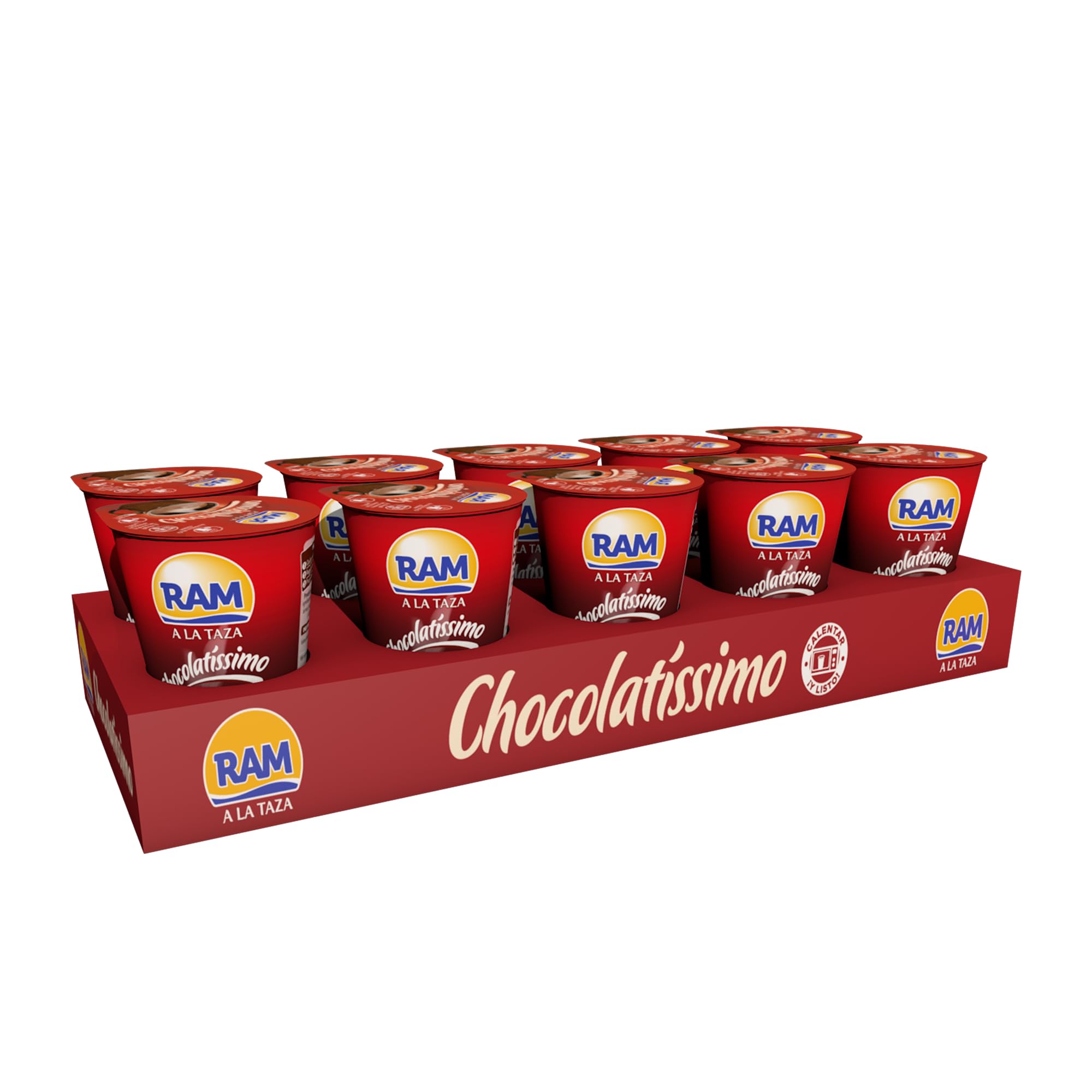 Chocolatíssimo Chocolate RAM vaso 200ml Caja 10 uds