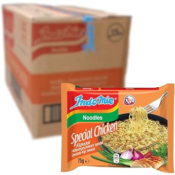 INDOMIE Instant Noodles, Chicken Special, Multi-pack, 40 x 75 g | Pack of 40