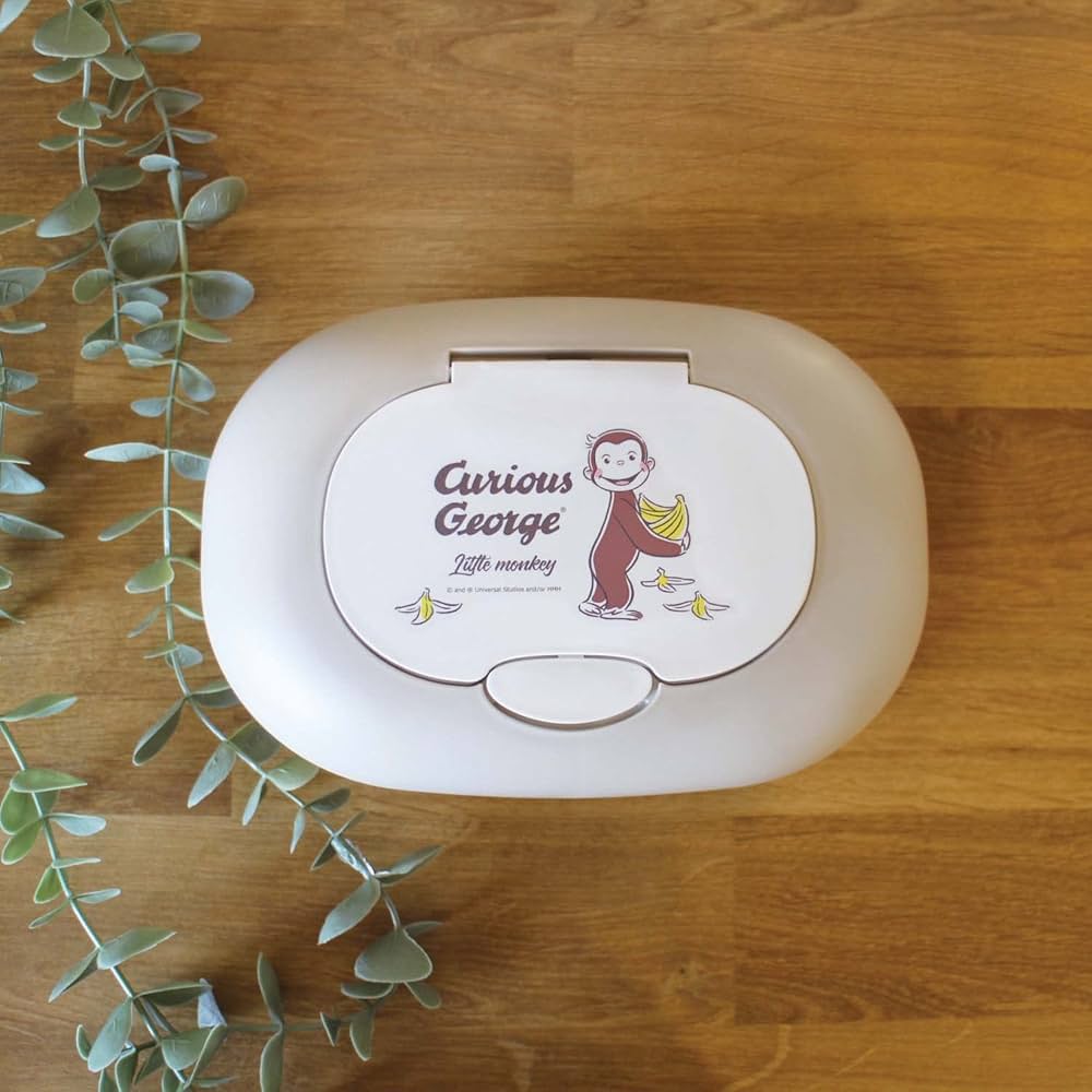 Amazon.co.jp: 錦化成 おさるのジョージ ウェットティッシュケース