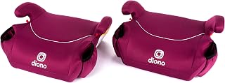 Diono Lightweight Backless Booster Car Seats Pack of 2 Pink