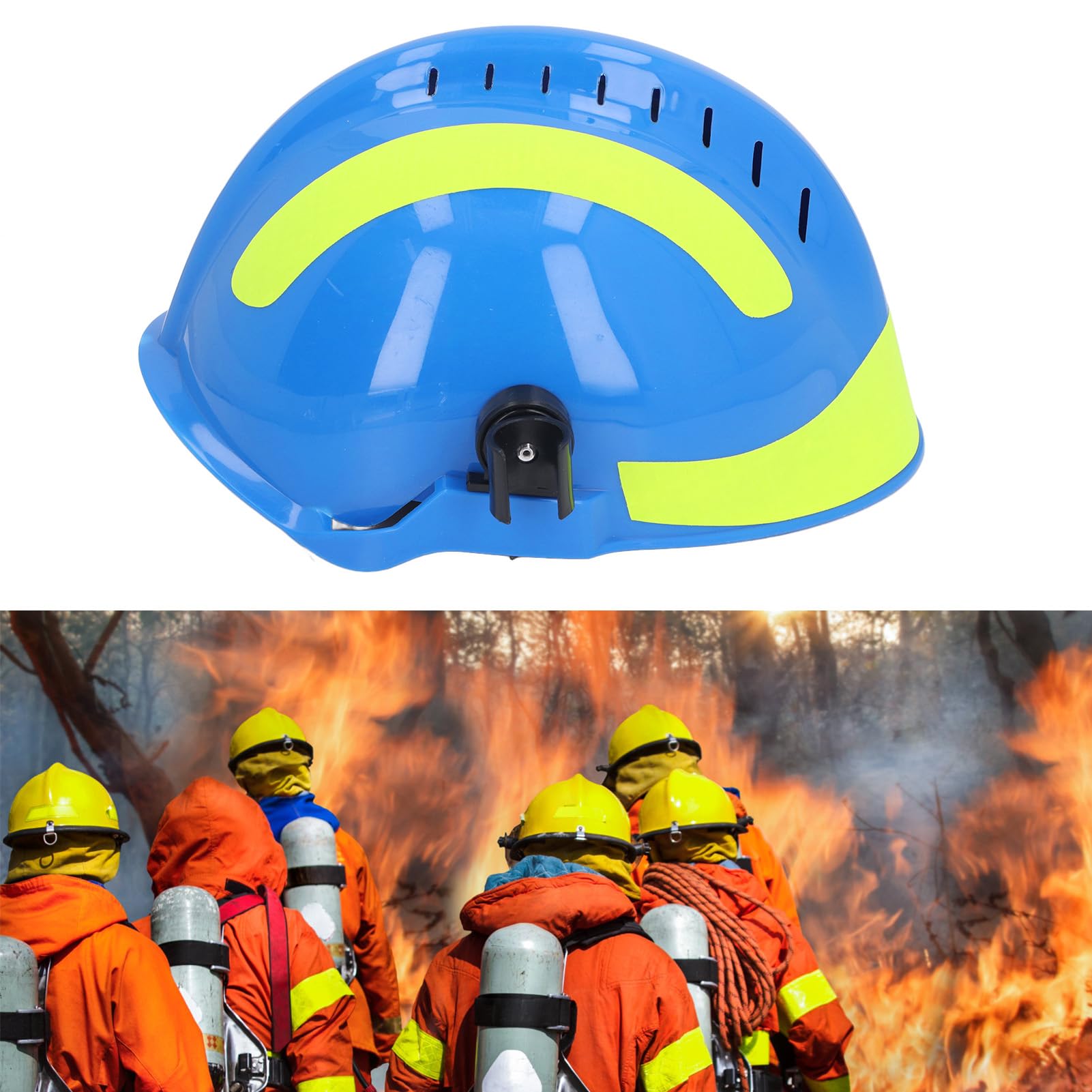 Casco Industriale Ignifugo Per Vigili Del Fuoco - Resistente A 260°C, Integrale Con Visiera Antigraffio - Foto 8