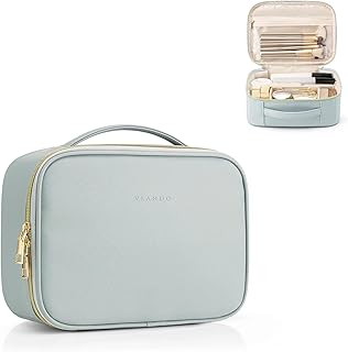 VLANDO Bolsa de maquillaje de viaje, bolsa de...