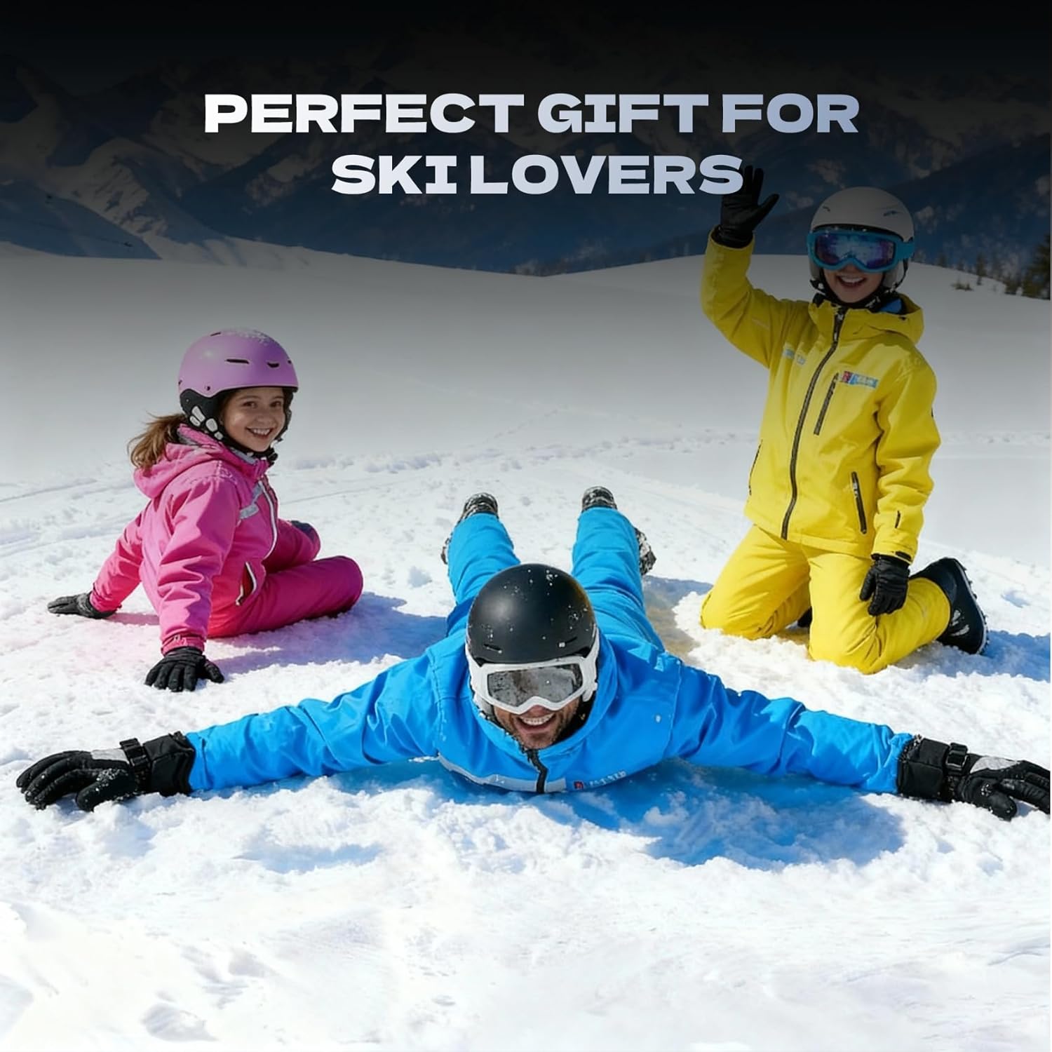 COFIT Ski Gloves for Men and Women, 3M Thinsulate C100 Insulated Winter Gloves Waterproof Windproof Touchscreen Snow Gloves for Skiing, Snowboarding, Hiking & Outdoor Work - Image 6