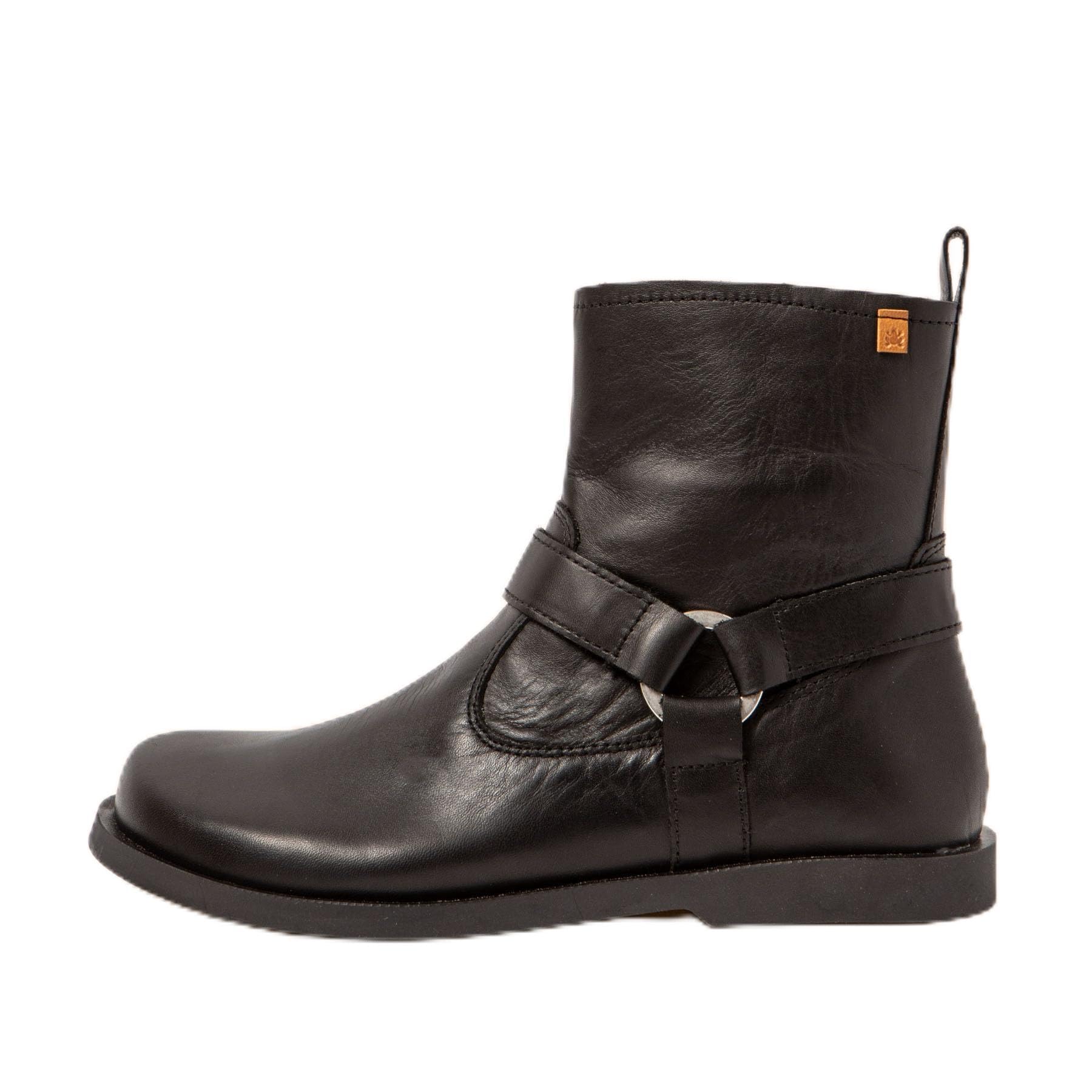 Botte Oxford El Naturalista femme cuir noir confortable bottine lacet 42 Large Arenisca