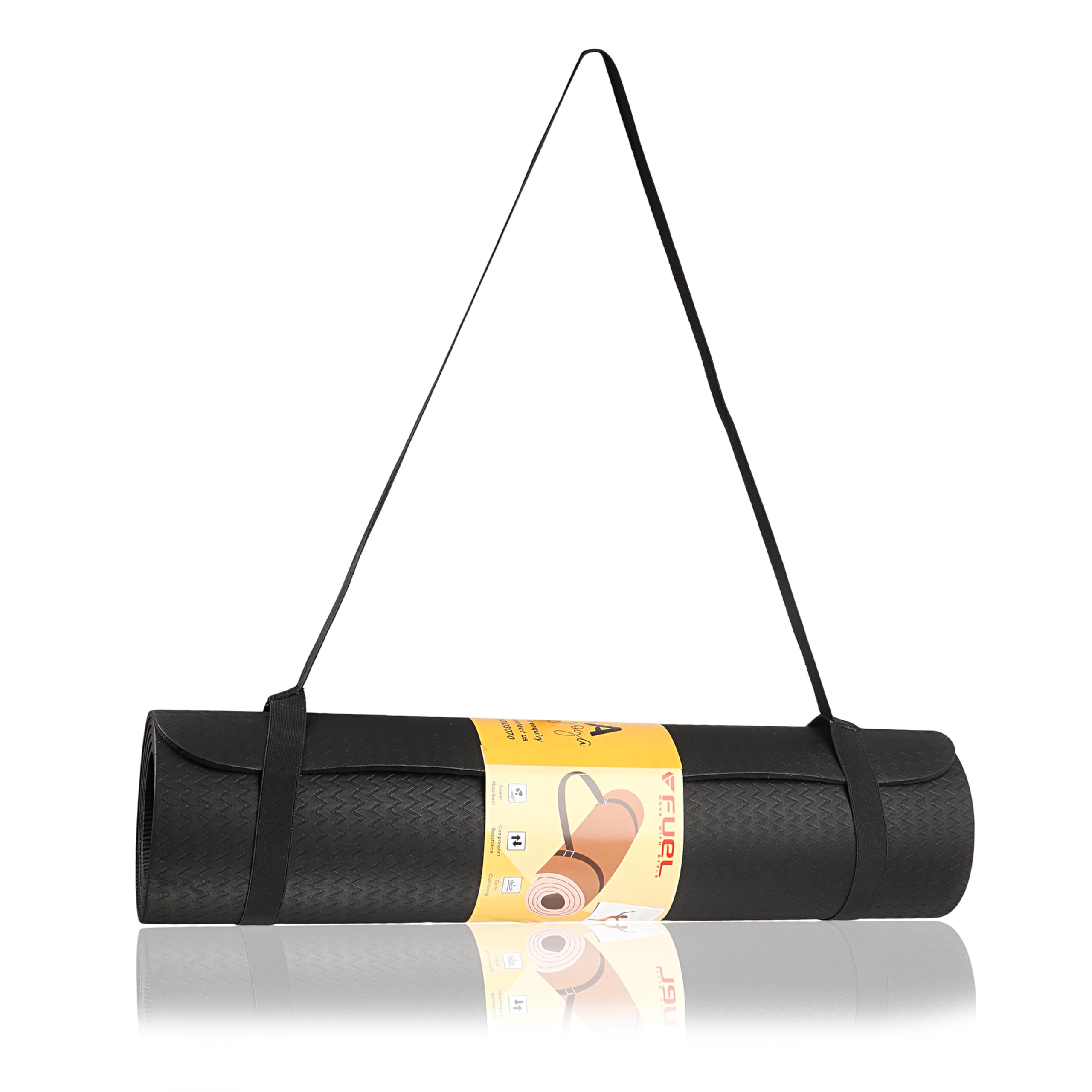 See full amazon price history chart for FUEL EVA Yoga Mat - Premium 6mm Print Extra Thick Non Slip Exercise & Fitness Mat for All Types of Yoga, Pilates & Floor Workouts FUEL EVA Yoga Mat - Premium 6mm Print Extra Thick Non Slip Exercise & Fitness Mat for All Types of Yoga, Pilates & Floor Workouts (B0D9HDDZWJ) Amazon Price History, Amazon Price Tracker
