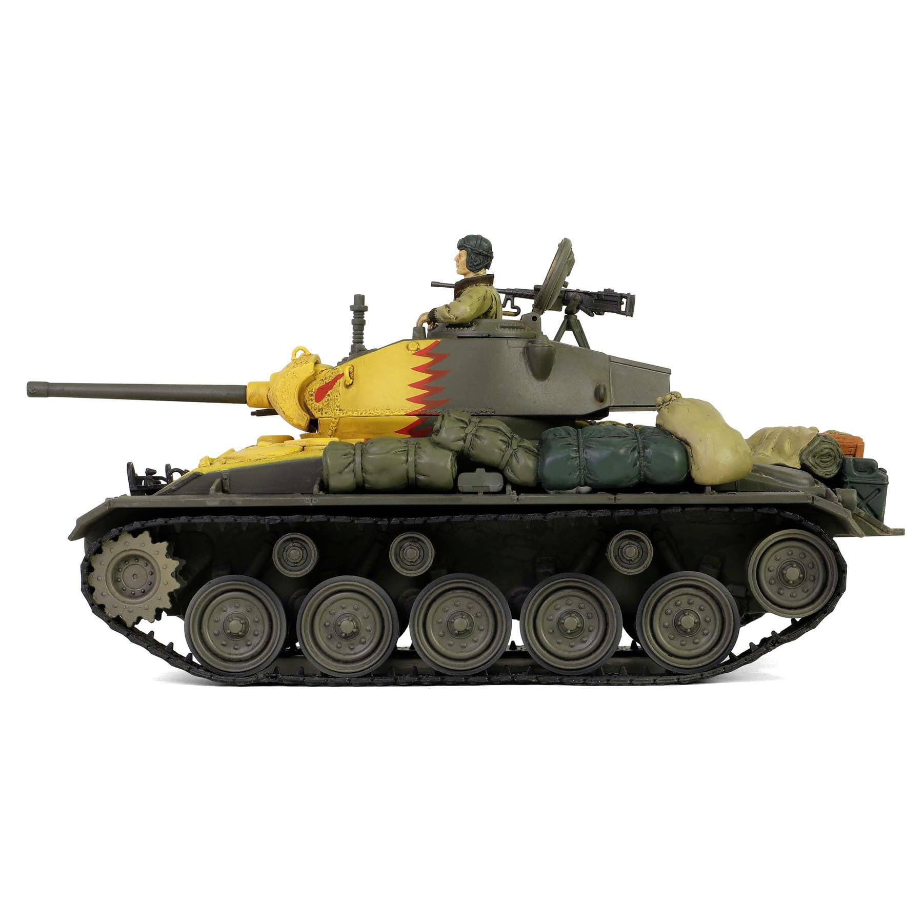 Forces of Valor 1:32 US M24 Chaffee Komp. D. Korea Wojna - model stojący, modelarstwo, model dioramy, model wojskowy, model Die-Cast