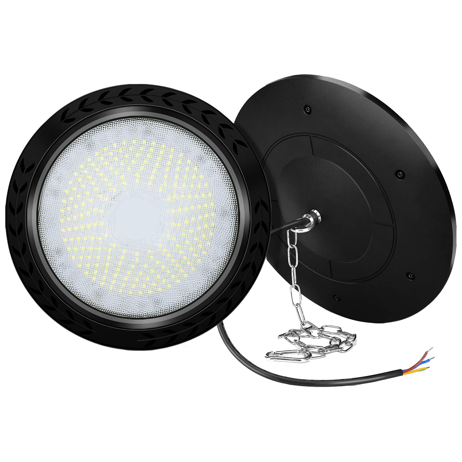 Buy 2 Pack 6500k UFO LED High Bay Light 100W Led Shop Bay Garage Light