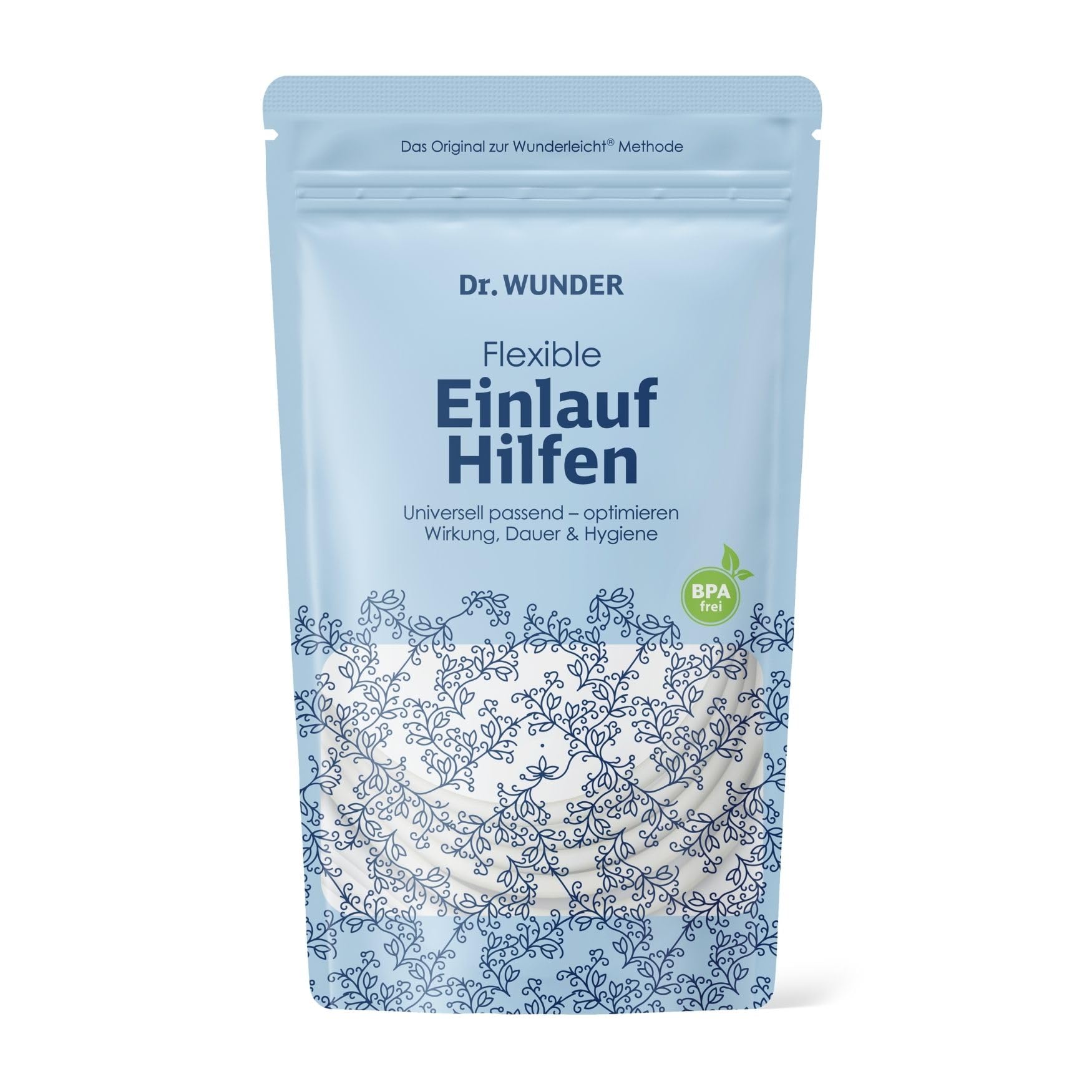 Dr. Wunder® 10 sztuk Elastyczne pomoce do lewatywy | miękki materiał, okrągła końcówka i zaokrąglone krawędzie | długość 40 cm, ∅ 6,7 mm | uniwersalny rozmiar do powszechnie stosowanych irygatorów i zestawów do lewatywy | Wyprodukowano w Niemczech