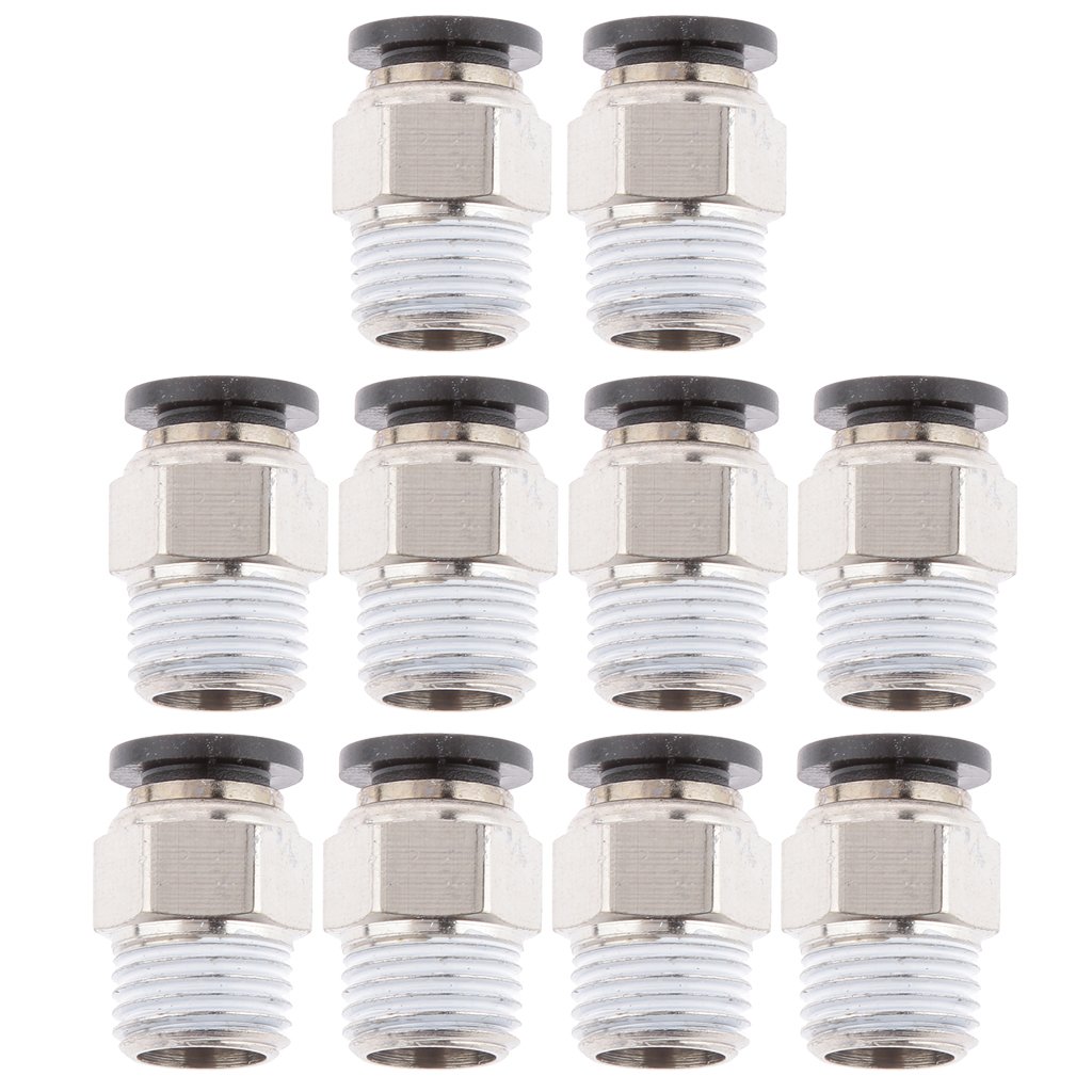 See full amazon price history chart for Magideal 10pcs Straight Connector Tube OD 8mm to 1/4 BSP Thread Pneumatic Air Fitting Magideal 10pcs Straight Connector Tube OD 8mm to 1/4 BSP Thread Pneumatic Air Fitting (B01LWIKSKP) Amazon Price History, Amazon Price Tracker
