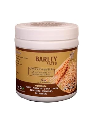 AL MASNOON Barley Sattu/Jau Ka Sattu 300gpack of1 A Nutritious Energy Drink / 100% Natural