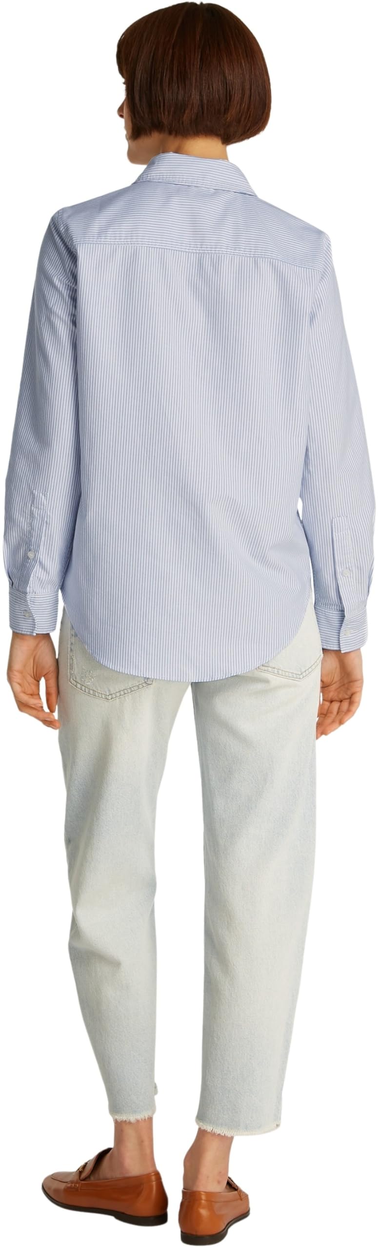 Tommy Hilfiger OXFORD RELAKSOWANA KOSZULA FIT WW0WW46111 Kobiety Oxford Relaxed Fit Shirt Ww0ww46111
