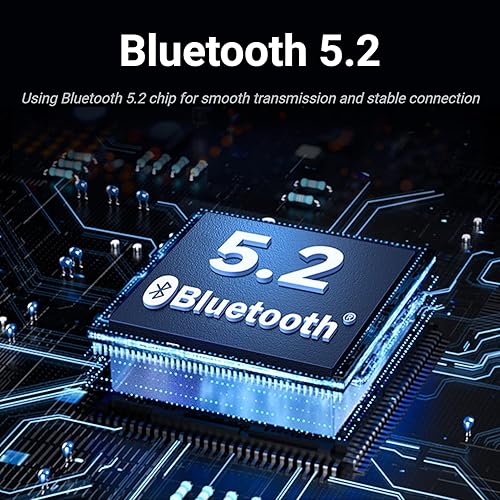 Miniatura 3 de Jectse Auriculares con clip auriculares tipo clip con estuche de carga y cable auriculares inalámbricos portátiles con estéreo negro