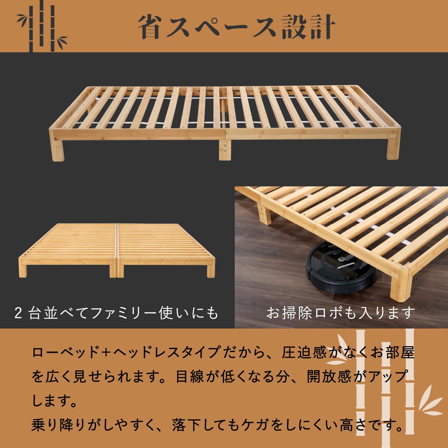 Amazon｜【フランスベッド正規品】 ベッドフレーム シングルサイズ 