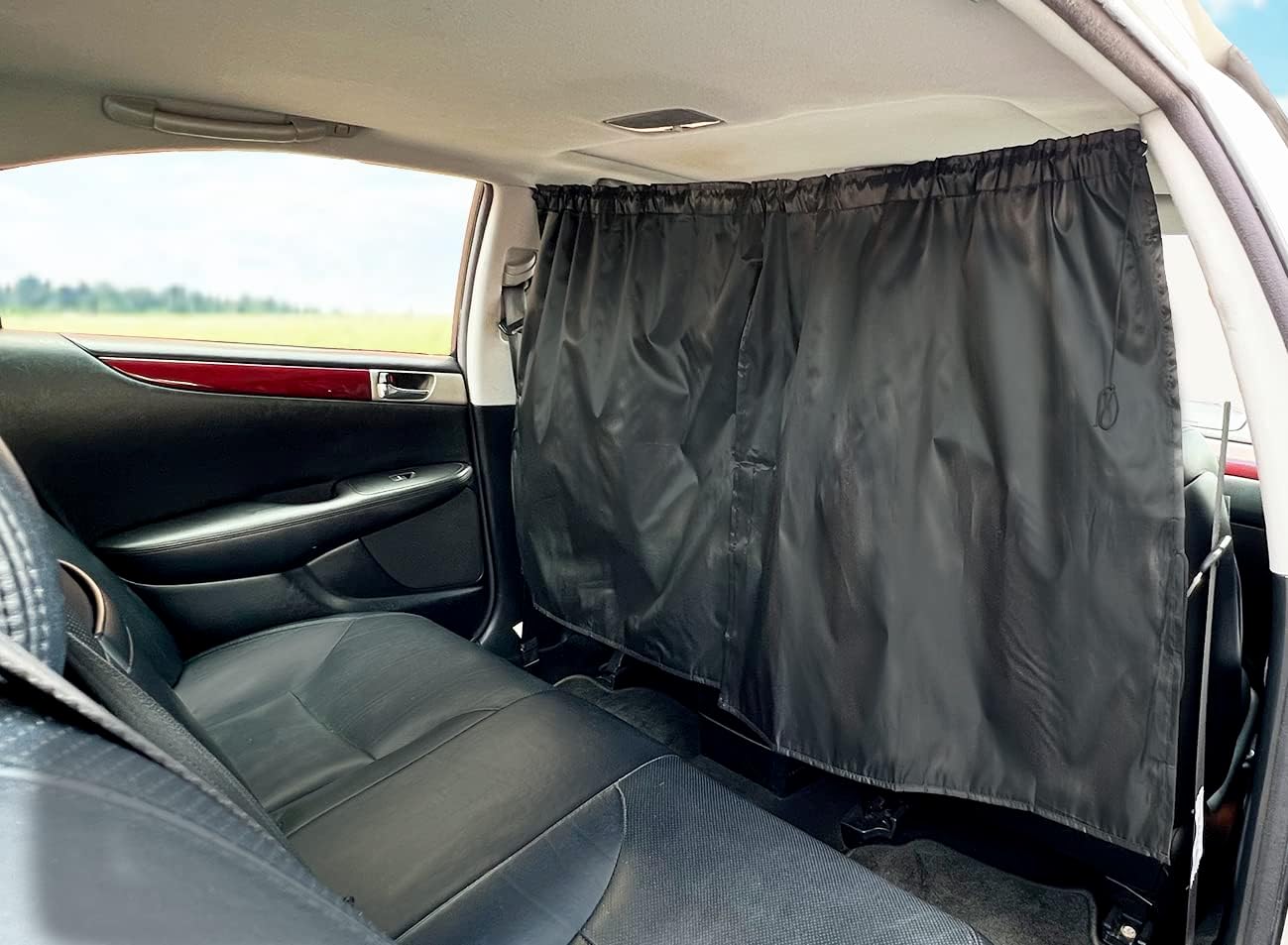 j.sid Car Camping Essentials SUV Privacy Car Divider Car Living