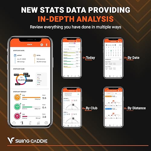 Miniatura 7 de Voice Caddie Swing Caddie SC300i Monitor portátil de lanzamiento de golf
