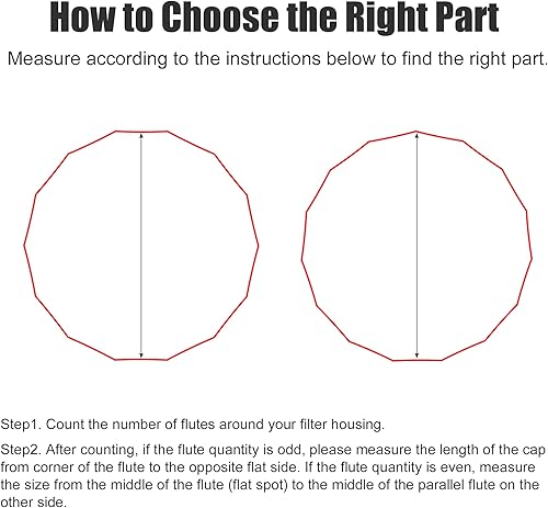 Miniatura 4 de uxcell - Llave de vaso para filtro de aceite, 2.874in, 15 hojas