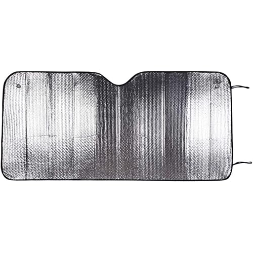 Amazon Basics UV Reflecting Foldable Front Windshield Sun Shade - 59'' x 31'', 2-MM Thickness