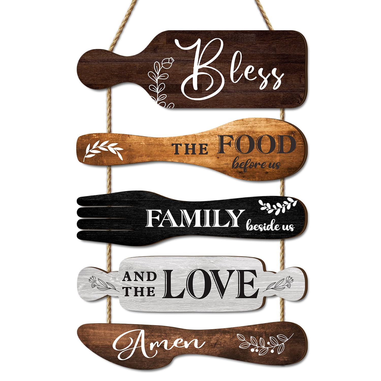 Wisesign Targa Metallica Per Cucina – 30,5x20,3 Cm – Design Rustico Con Scritta “Regole Della Cucina” – Decorazione Vintage