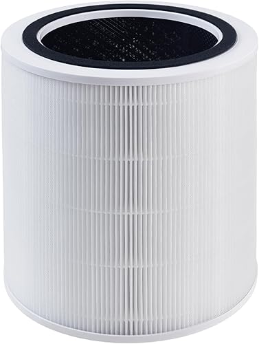 Filtro de repuesto para purificadores de aire Core 400S compatible con filtro de purificador de aire LEVOIT Core 400S, purificador de aire 3 en 1