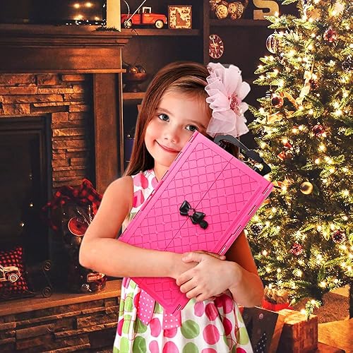 Miniatura 5 de ZITA ELEMENT Armario de muñecas de 11.5 pulgadas con ropa y accesorios, juego de 101 piezas, incluye armario, maleta, vestidos, trajes de baño,