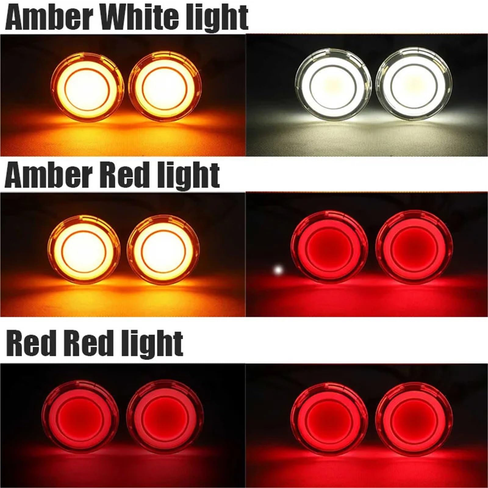 Indicatori direzione Adatto Per Sportster Dyna Touring | Indicatori direzione anteriori posteriori per moto Adatto per Sportster Dyna Touring Softail(4pcs Amber White)