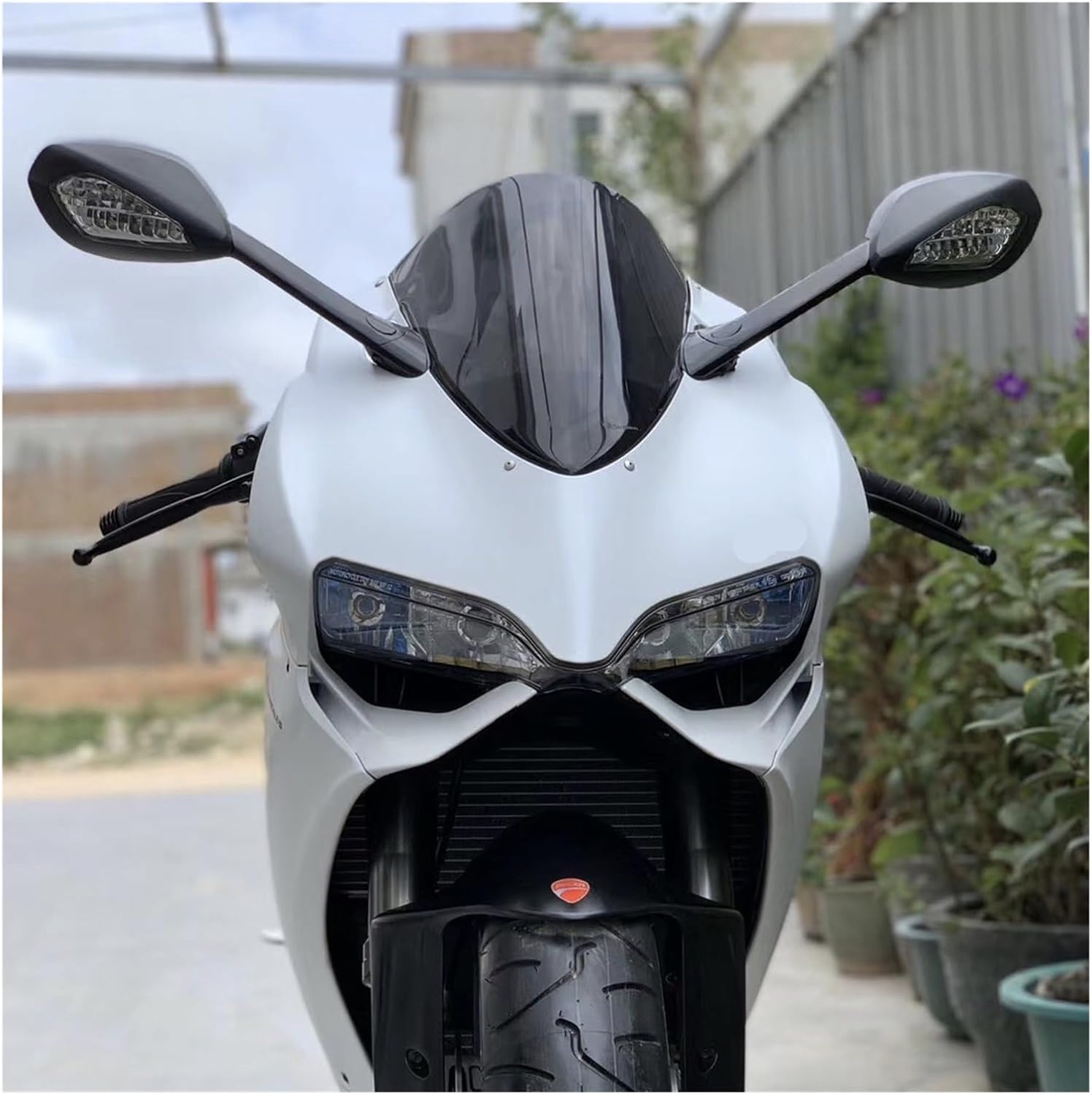 Zero Gravity Double Bubble Windscreen for Kawasaki ZX-4RR / ZX25R Motorcycle Windshield WindScreen Double Bubble Black For Ducati Fo