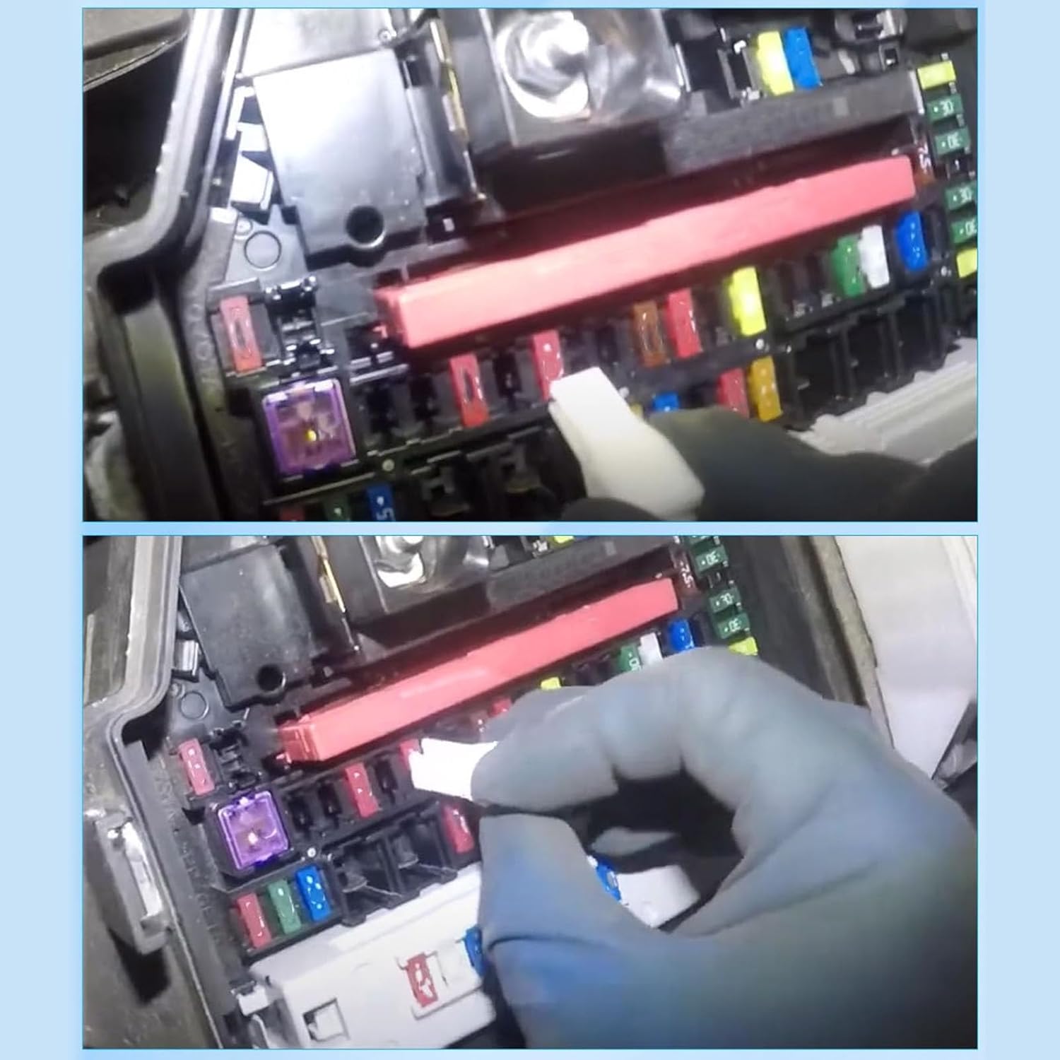 Advance Multi Current Fuses Link Block 5 Circuit Design 140a 60a 50a for Rx270 Vehicle Circuit Management 8262048140 Multi Rating Fuses Block Automotive