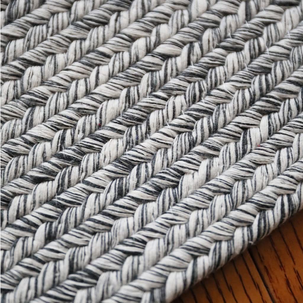 Dywan do Salonu, Sypialni, Dywaniki okrągłe Antypoślizgowa mata podłogowa z tkaniny Playmat Miękki dywanik dywanowy Wnętrz Dekoracja(A)