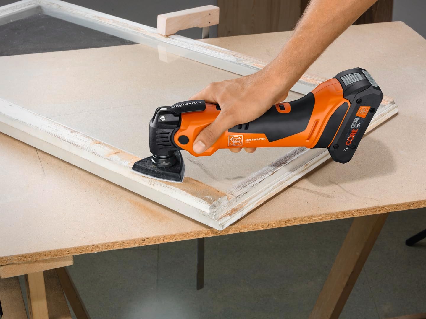 Fein Best of Starlock Renovation Set - 26-Piece Kit for Cutting, Sanding and Scraping Tasks in Wood, Metal and Other Materials, Compatible with Multi-Tools - 35222967060