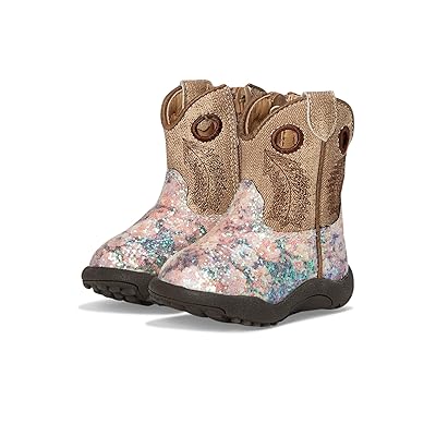 Roper Kids Cowbabies Willow Glitter (Infant/Toddler) Girls Shoes Tan