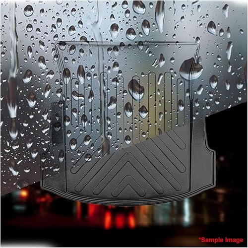 Miniatura 7 de Juego de alfombrillas y revestimiento de carga para Range Rover Evoque L551 2019-2024 | Revestimiento de suelo de TPE negro para todo tipo de clima,