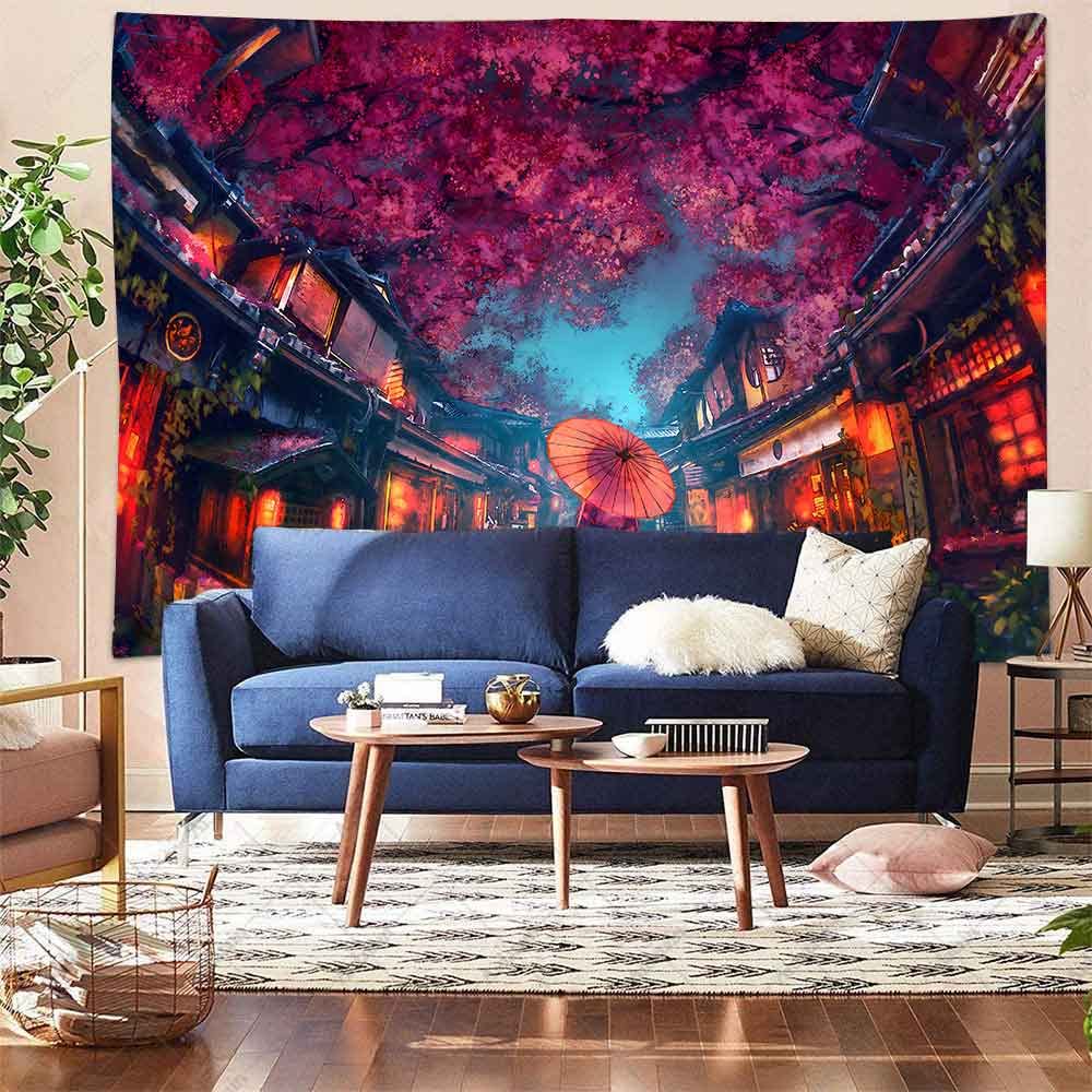 Amazon.com: Aidatain Japanese Anime Tapestry Ancient Japanese