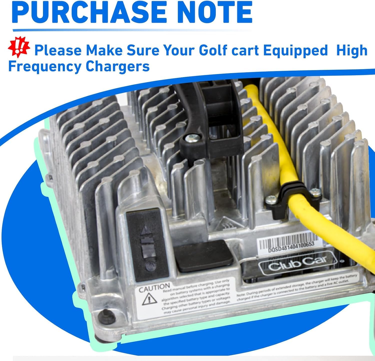 1515-5206 Club Car Precedent Motor Controller, weiß, 48 V, 250 A DC Curtis Controller #1515-5206, passend für Club Car Precedent & Tempo&Onward 2014–2019 Golfwagen